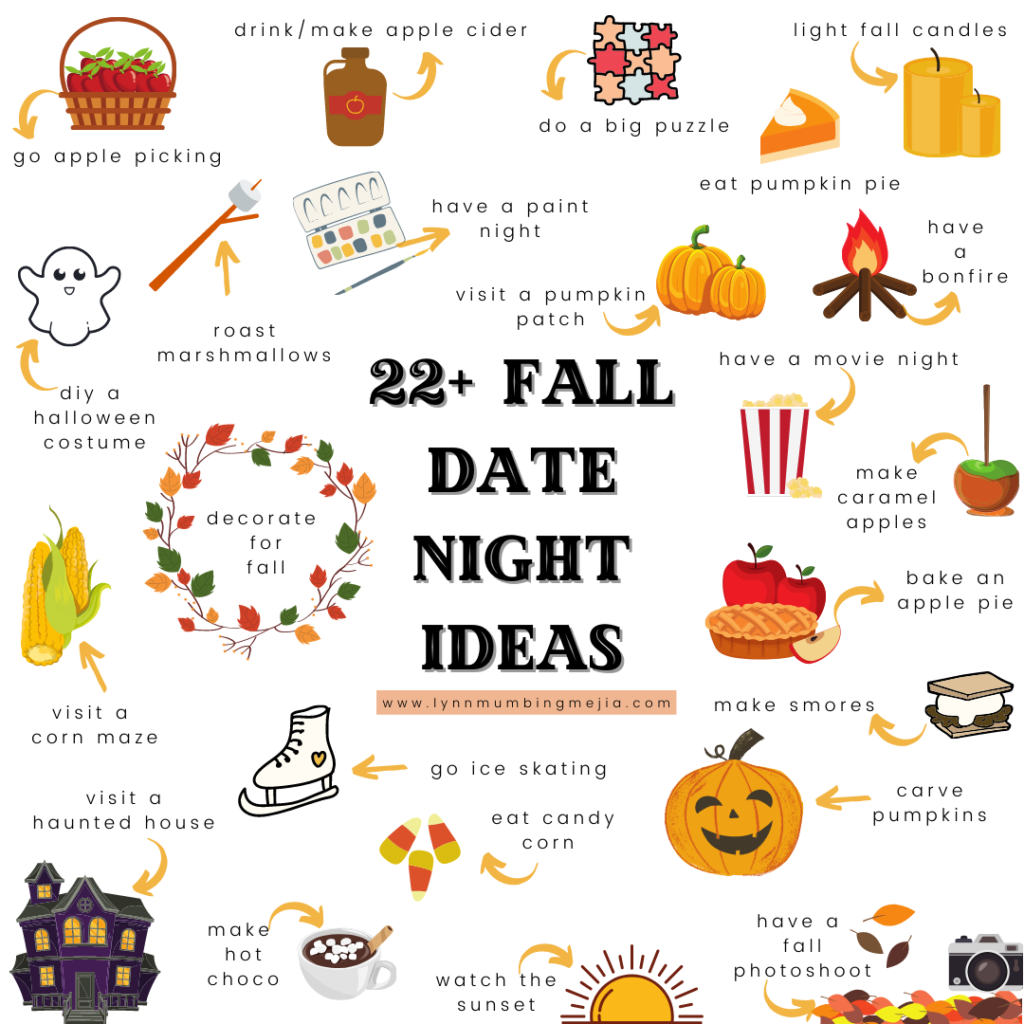 22 Fall Date Night Ideas - The Most Perfect Cozy and Sweet Date Ideas!