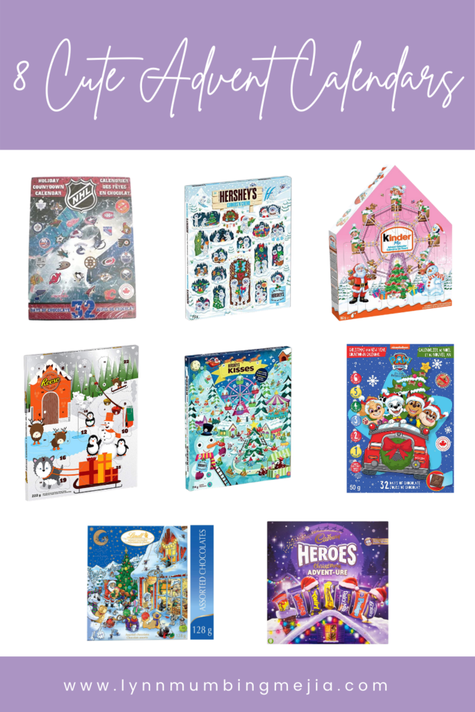 8 Of The Cutest Christmas Advent Calendars - Pin 1
