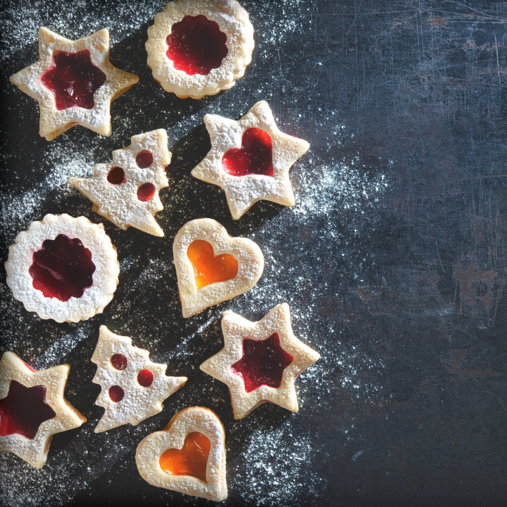 The Best Christmas Treats For Everyone - Linzer Cookies