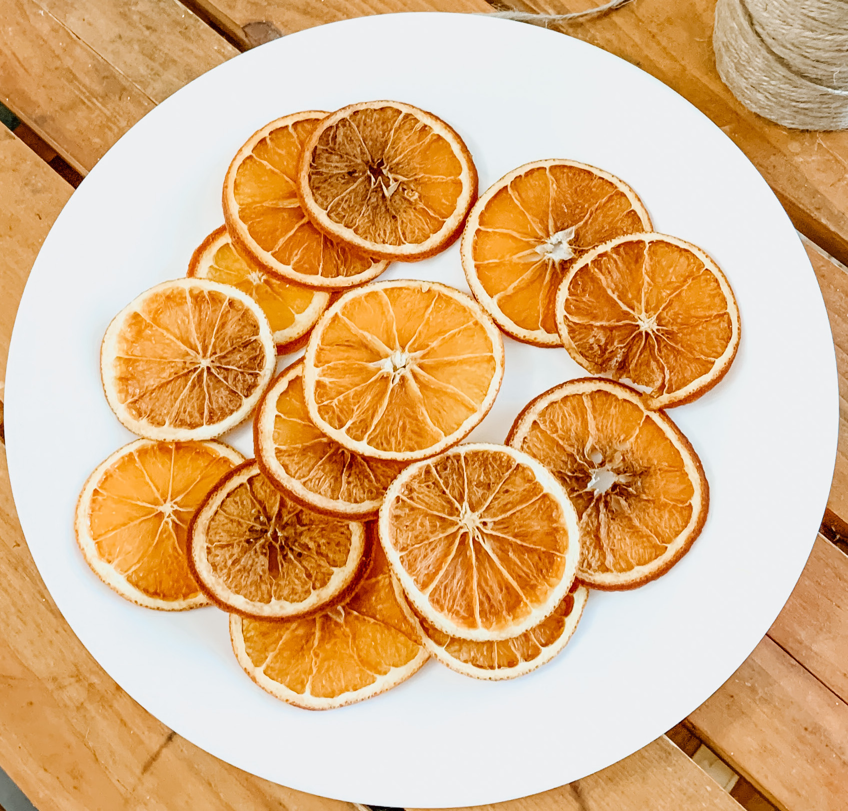 How to DIY Orange Garland | Lynn Mumbing Mejia
