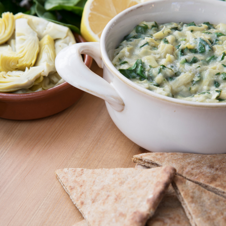Crab Spinach Artichoke Dip
