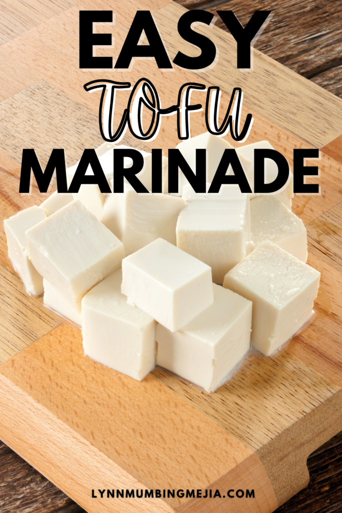 The Easiest Tofu Marinade - Pin 1