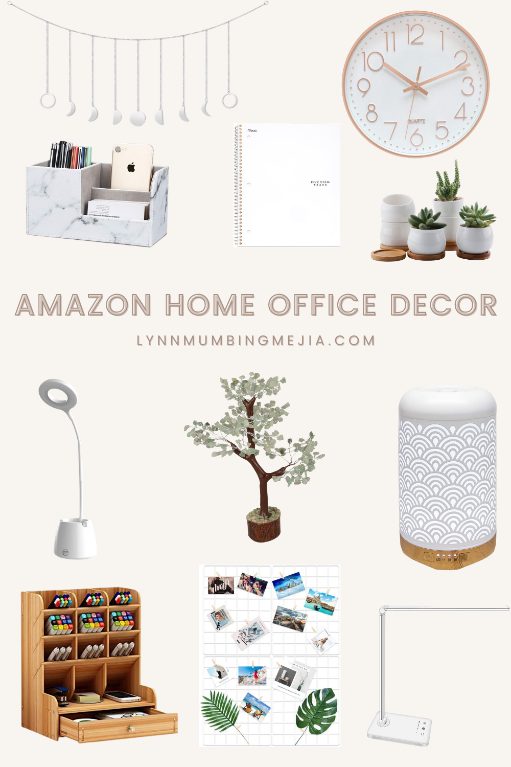 15 Awesome Amazon Home Office Decor | Lynn Mumbing Mejia