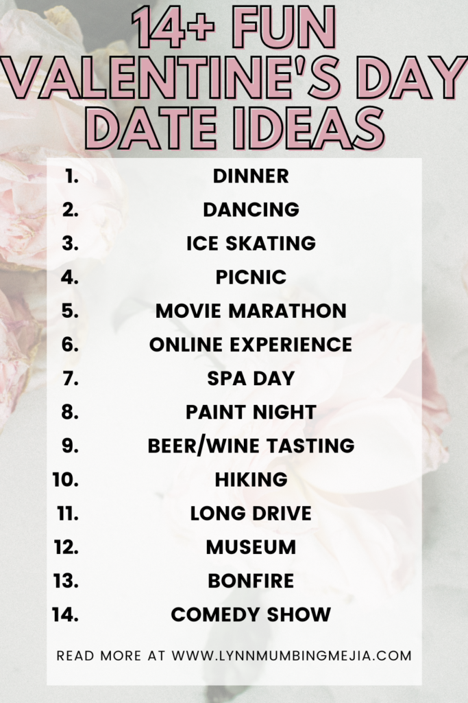 14 Fun Valentine's Day Date Ideas - PIN 1