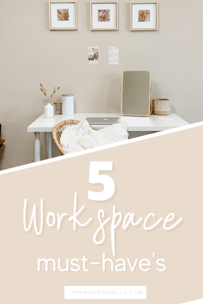 Workspace Must-Have's - Pin 1