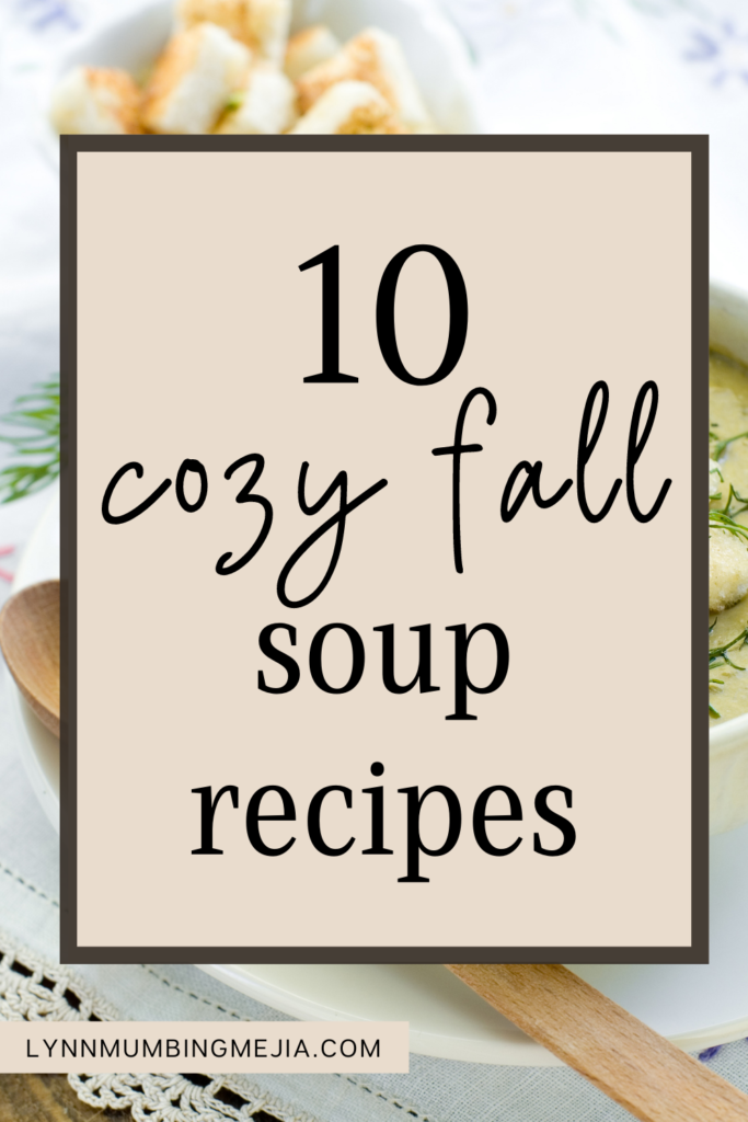Cozy Fall Soup Recipes - Pin 2