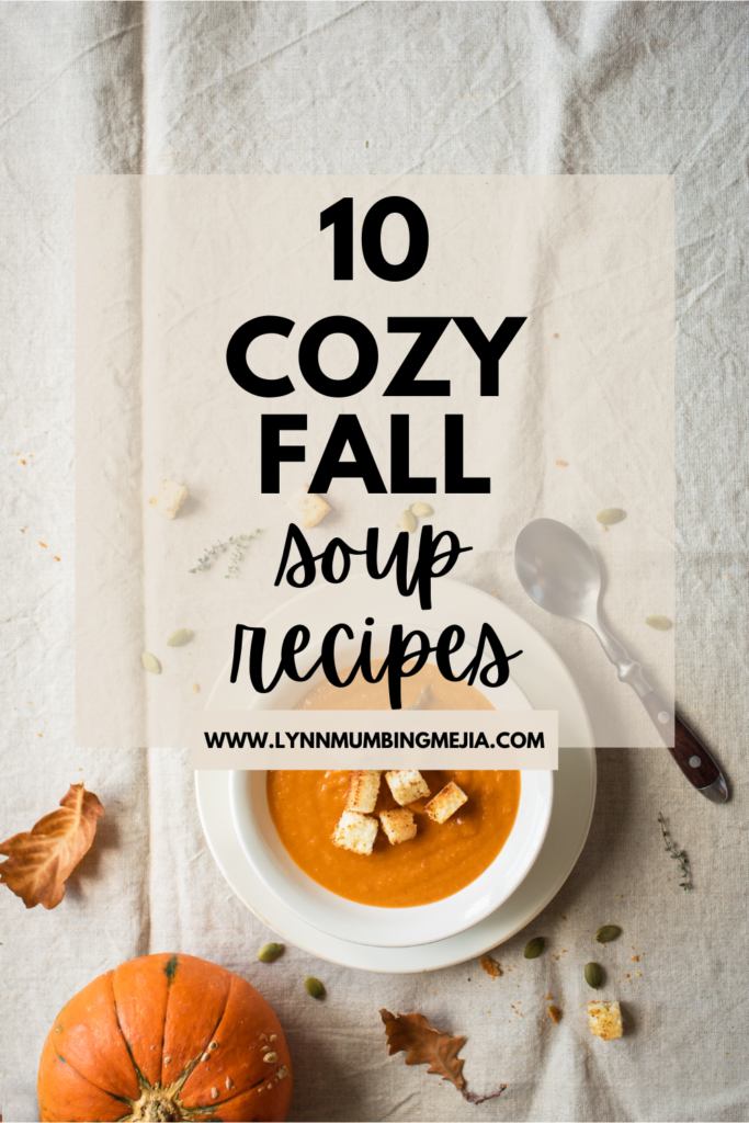 Cozy Fall Soup Recipes - Pin 1