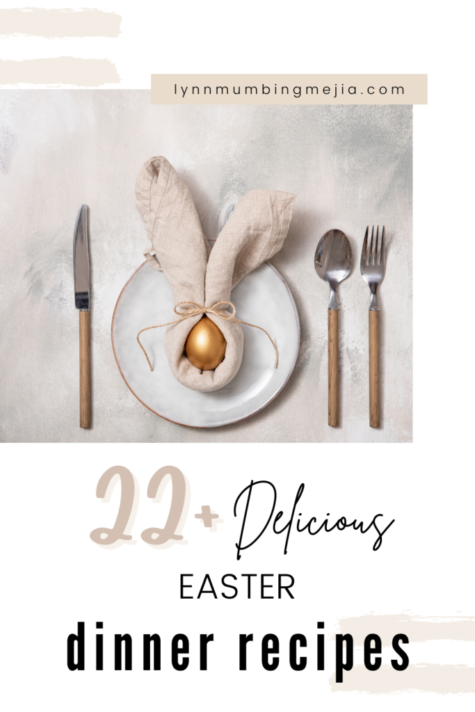 Easter Dinner Recipes - Pin 1