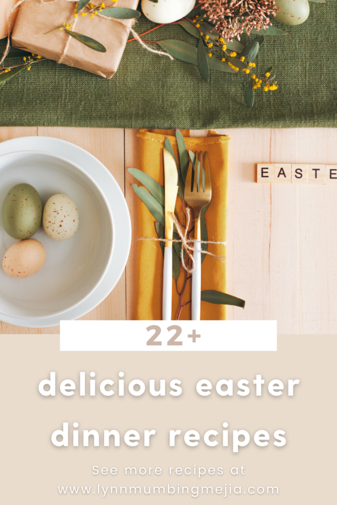 Easter Dinner Recipes - Pin 2