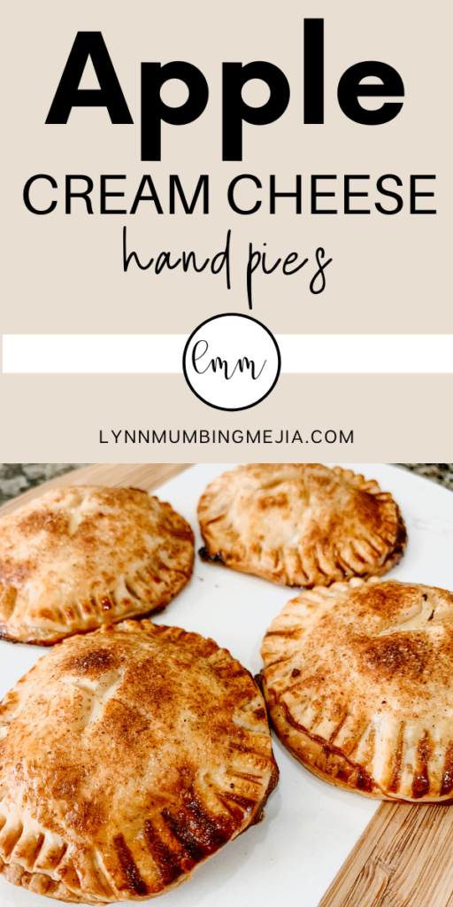 Apple Cream Cheese Hand Pies - Pin 2