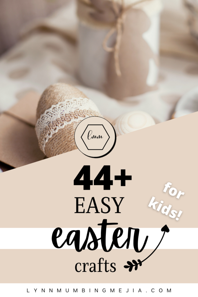 Easy Easter Crafts For Kids - Pin 2