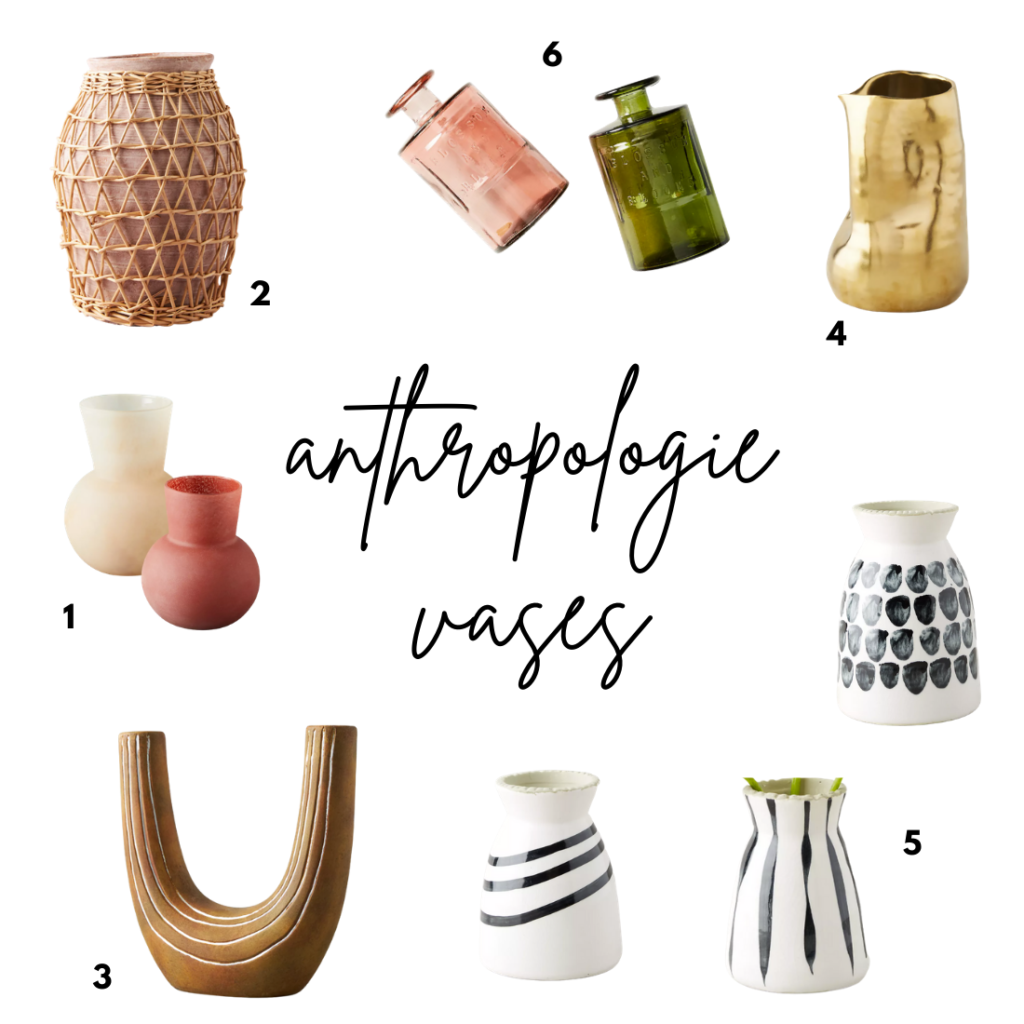anthropologie vases