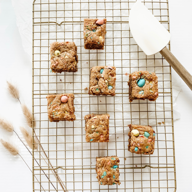 Cadbury Mini Egg Blondies
