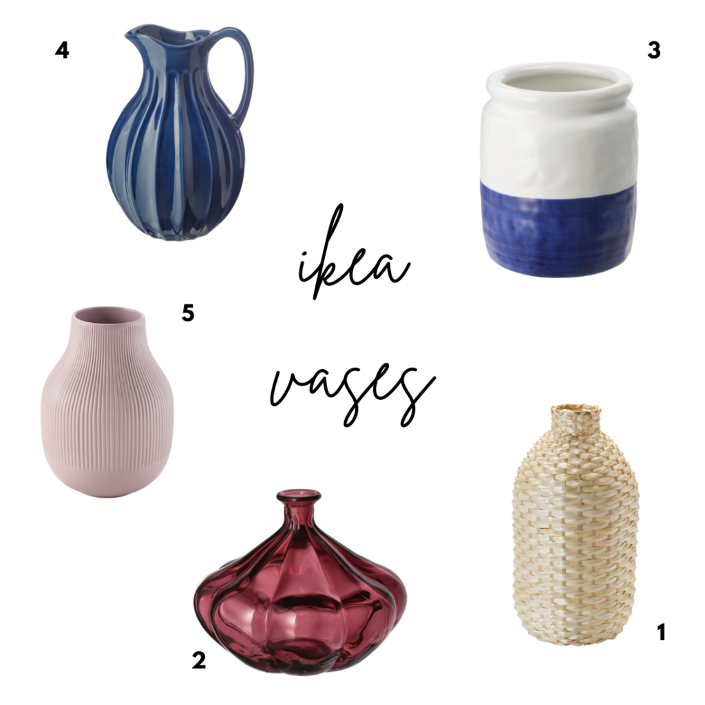 IKEA vases