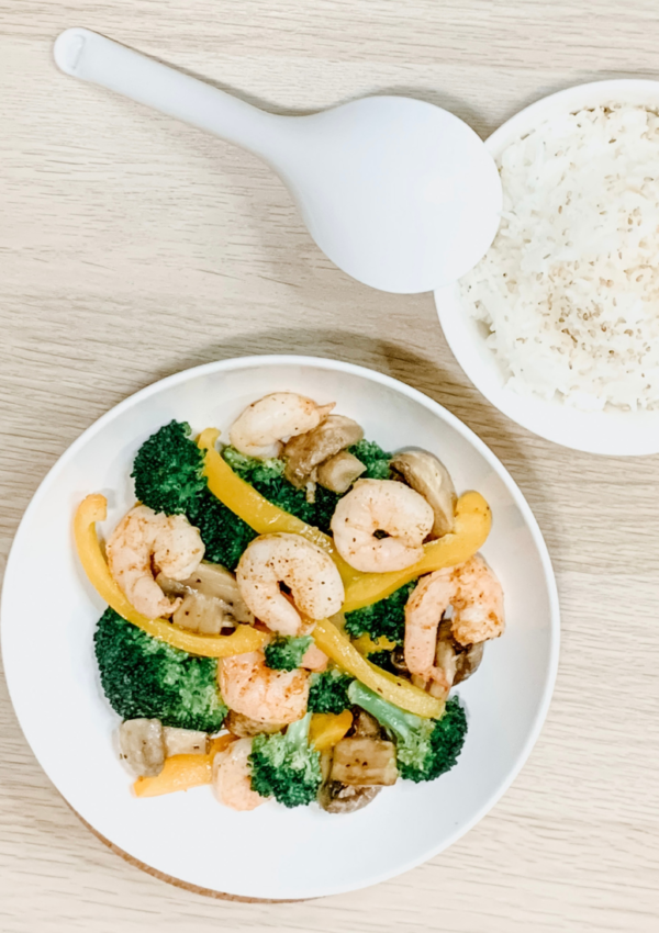 Healthy Sheet Pan Shrimp Dinner