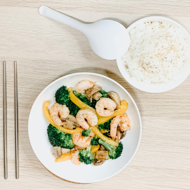 Healthy Sheet Pan Shrimp Dinner