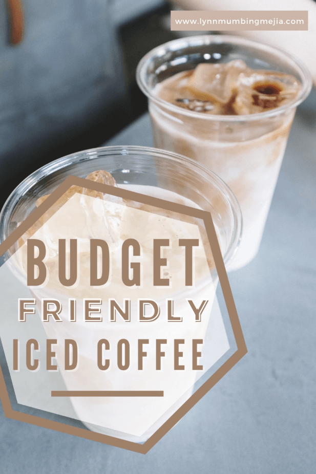 Budget Friendly Iced Coffees - Pin 2