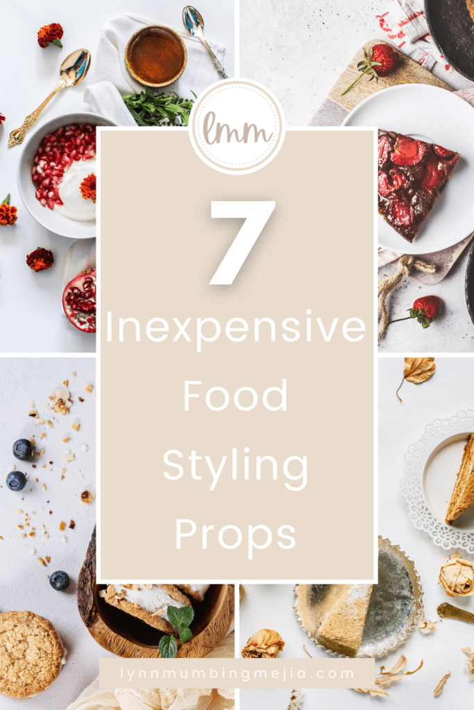 7 Inexpensive Food Styling Props - Pin 1
