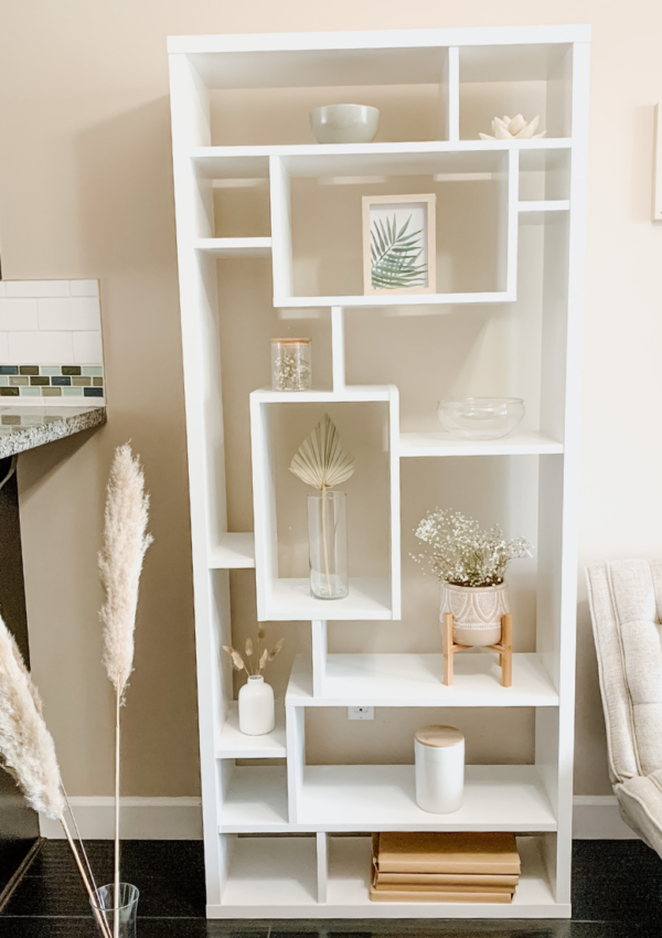 3 Affordable Shelf Styling Tips