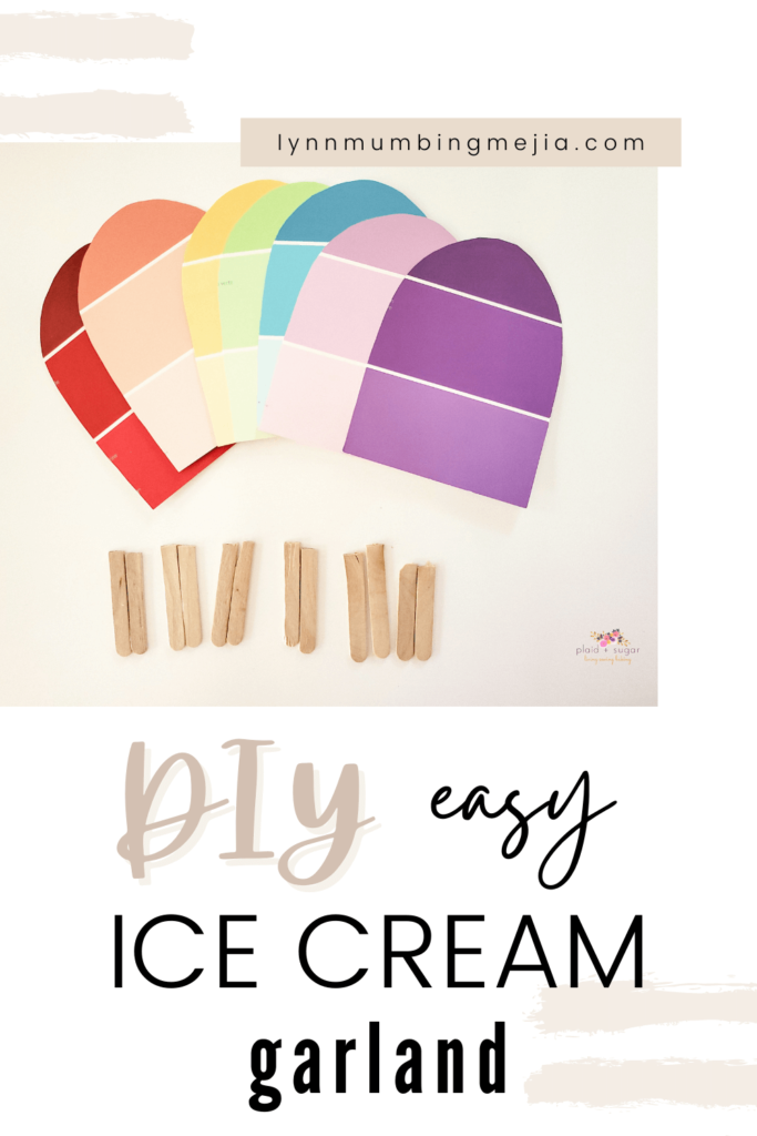 Ice Cream Garland - Pin1 