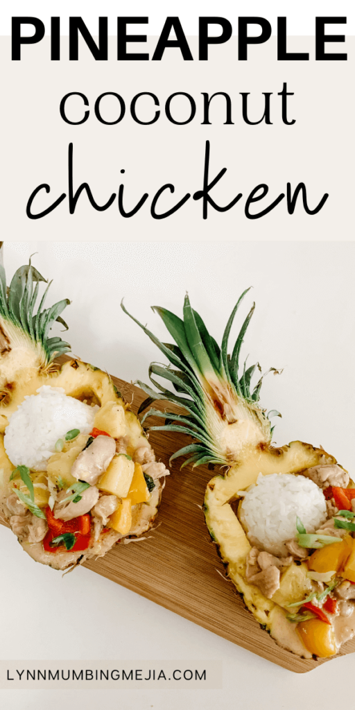 Pineapple Coconut Chicken - Pin 2