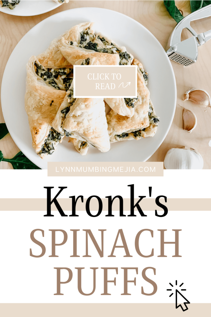 Kronk's Spinach Puffs - PIN 1