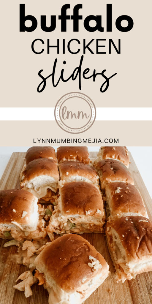 Buffalo Chicken Sliders - Pin 2