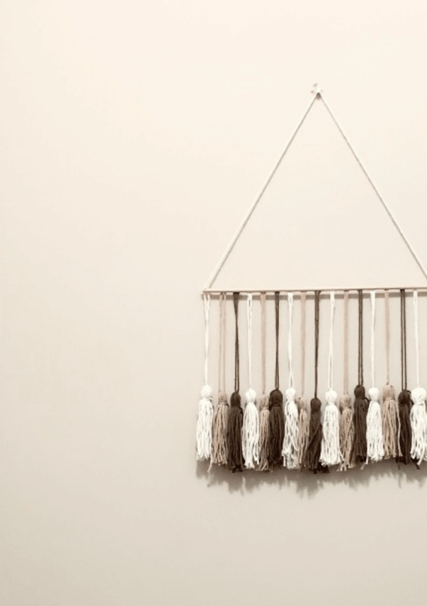Minimalist Boho Tassel Decor