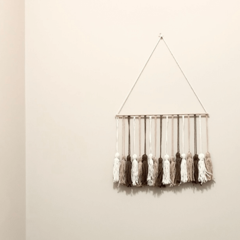 Minimalist Boho Tassel Decor