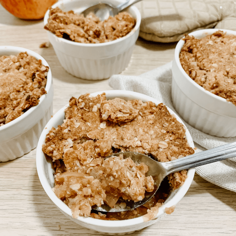 Baked Oat Apple Crisp