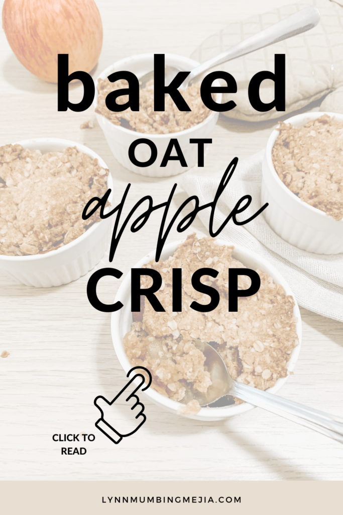 Baked Oat Apple Crisp - Pin 2