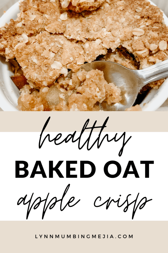 Baked Oat Apple Crisp - Pin 1