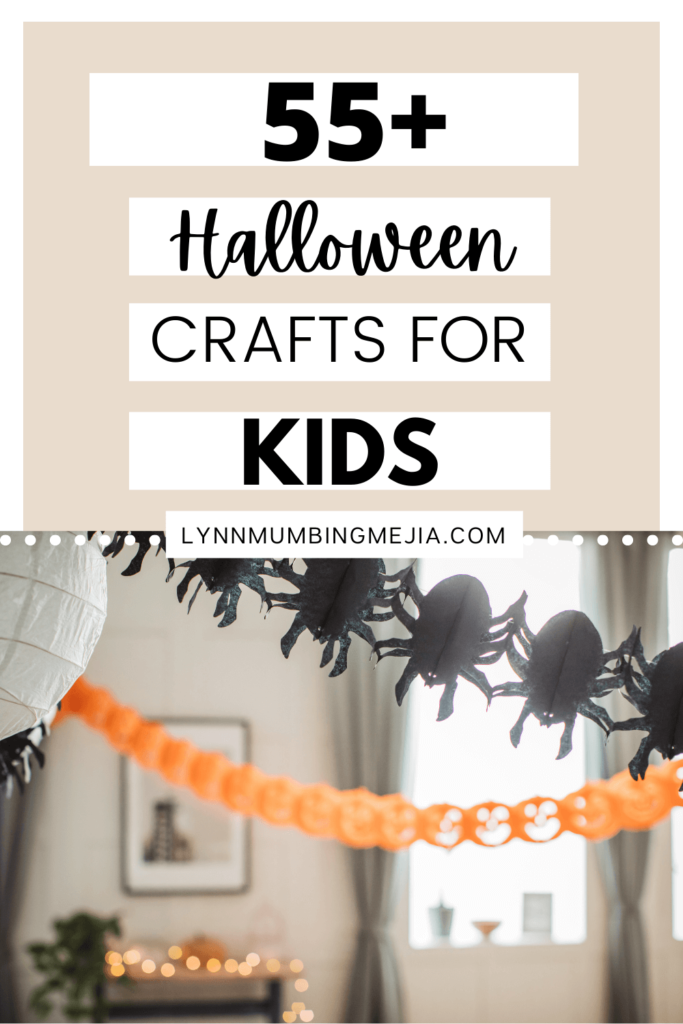 55+ Halloween Crafts For Kids - Pin 2