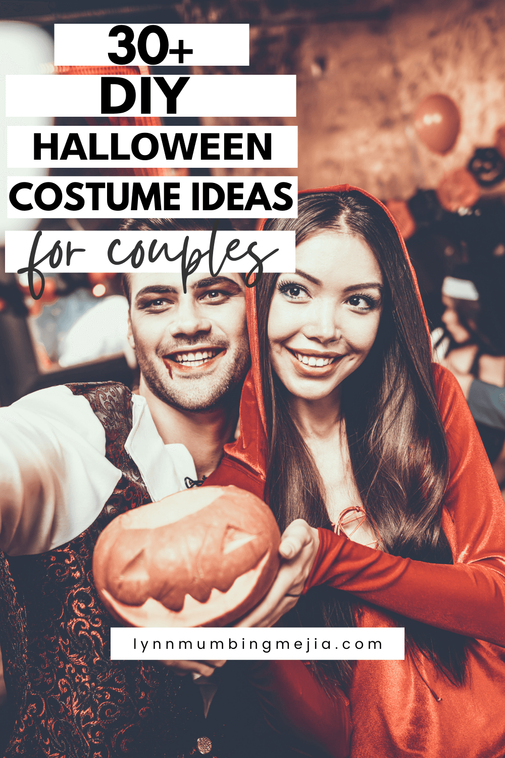 30+ DIY Halloween Costume Ideas for Couples - Pin 2
