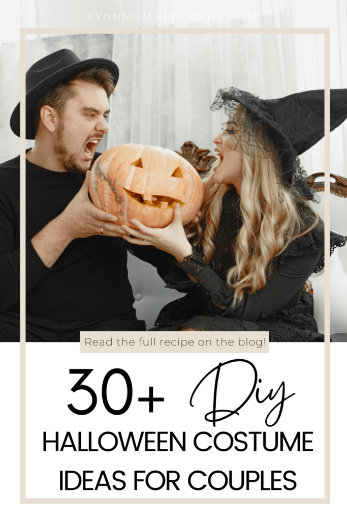 30+ DIY Halloween Costume Ideas for Couples - Pin 1 