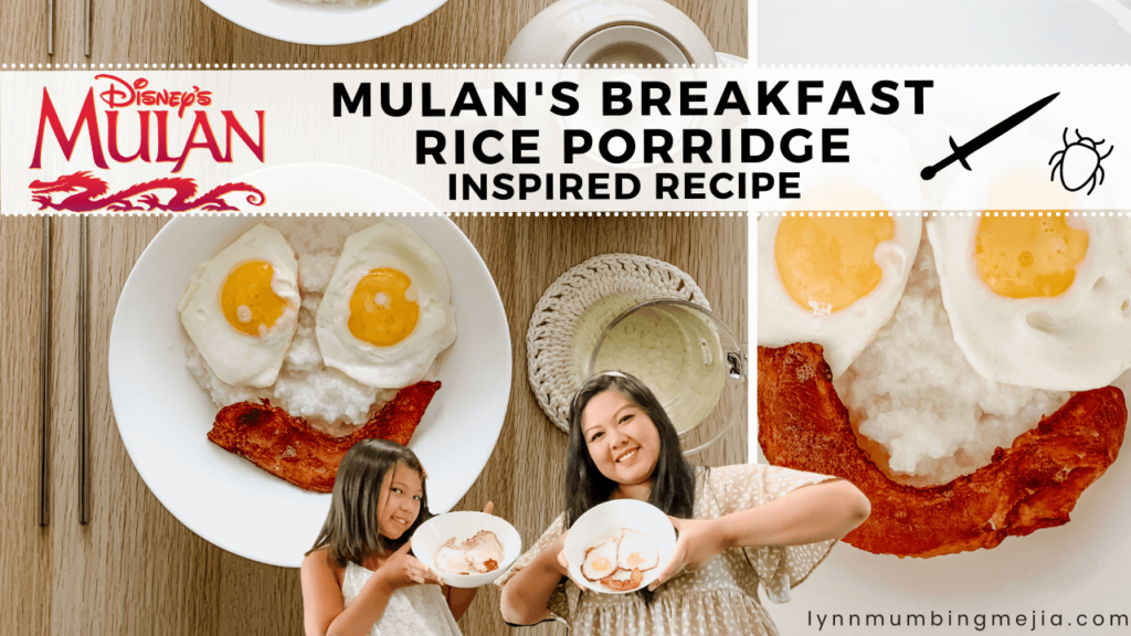 Mulan's Breakfast Rice Porridge. - YouTube Thumbnail