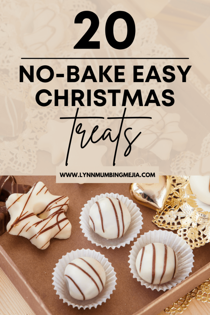 20 No-Bake Easy Christmas Treats - Pin 2