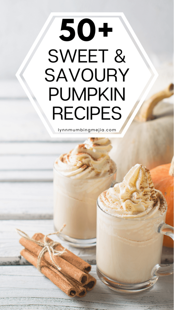 Sweet and Savoury Pumpkin Recipes - Pin 2