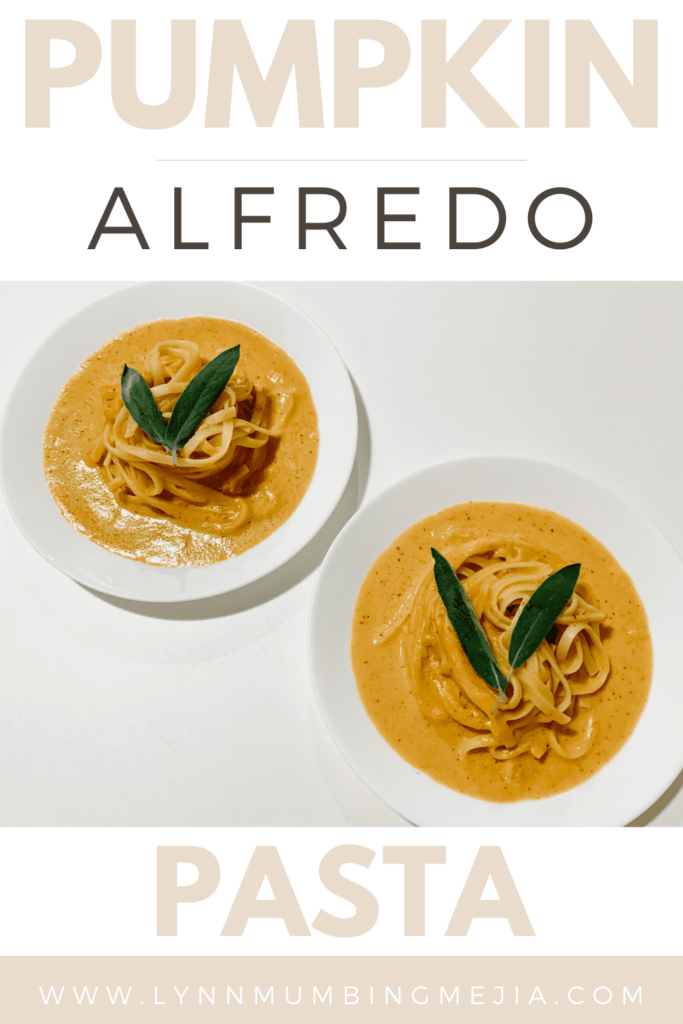 Pumpkin Alfredo Pasta - Pin 2