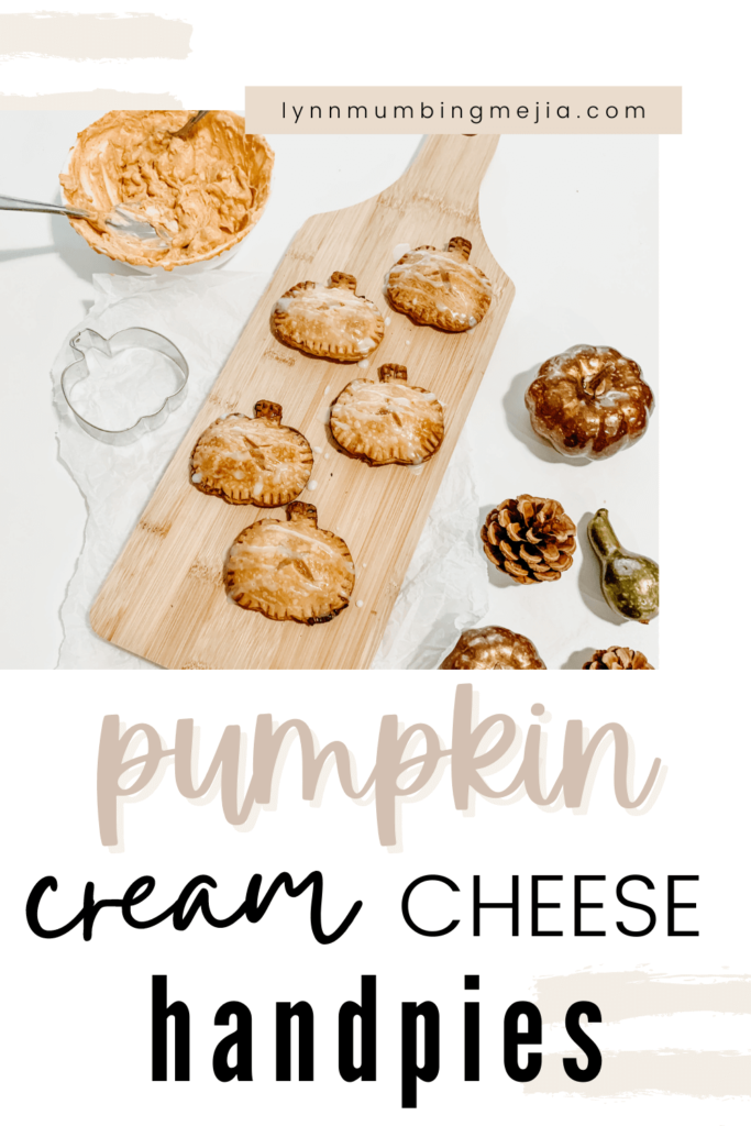 Pumpkin Cream Cheese Hand Pies - Pin 1
