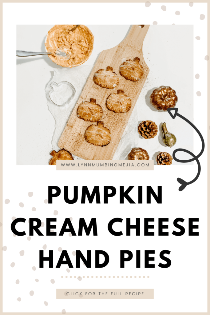 Pumpkin Cream Cheese Hand Pies - Pin 2