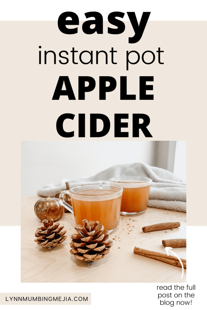 Instant Pot Apple Cider - Pin 2