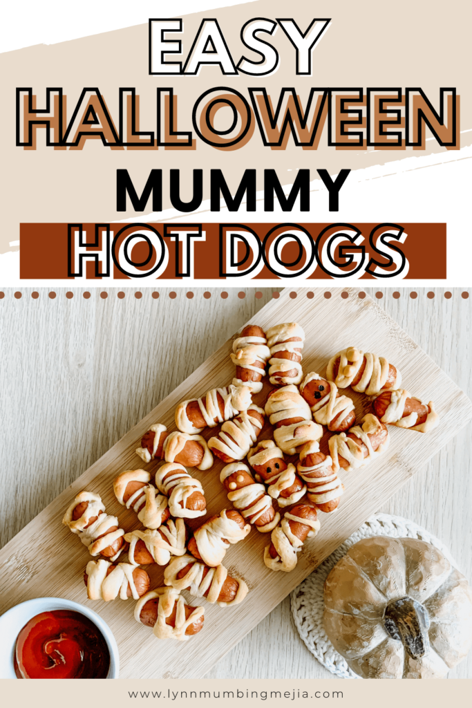Halloween Mummy Hot Dogs - Pin 2