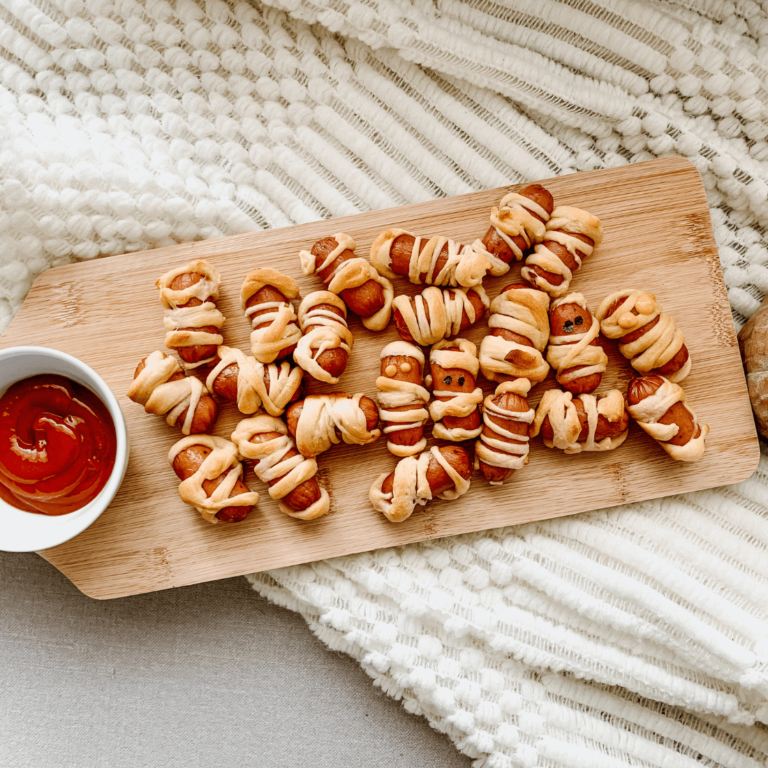 Halloween Mummy Hot Dogs
