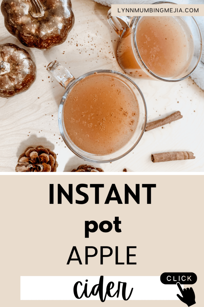 Instant Pot Apple Cider - Pin 1