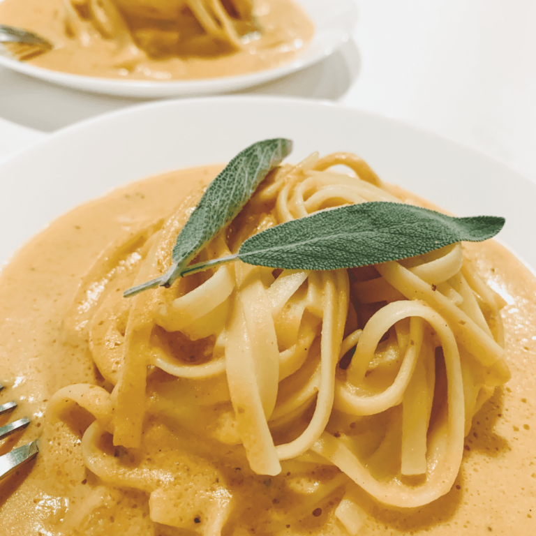 Pumpkin Alfredo Pasta Sauce