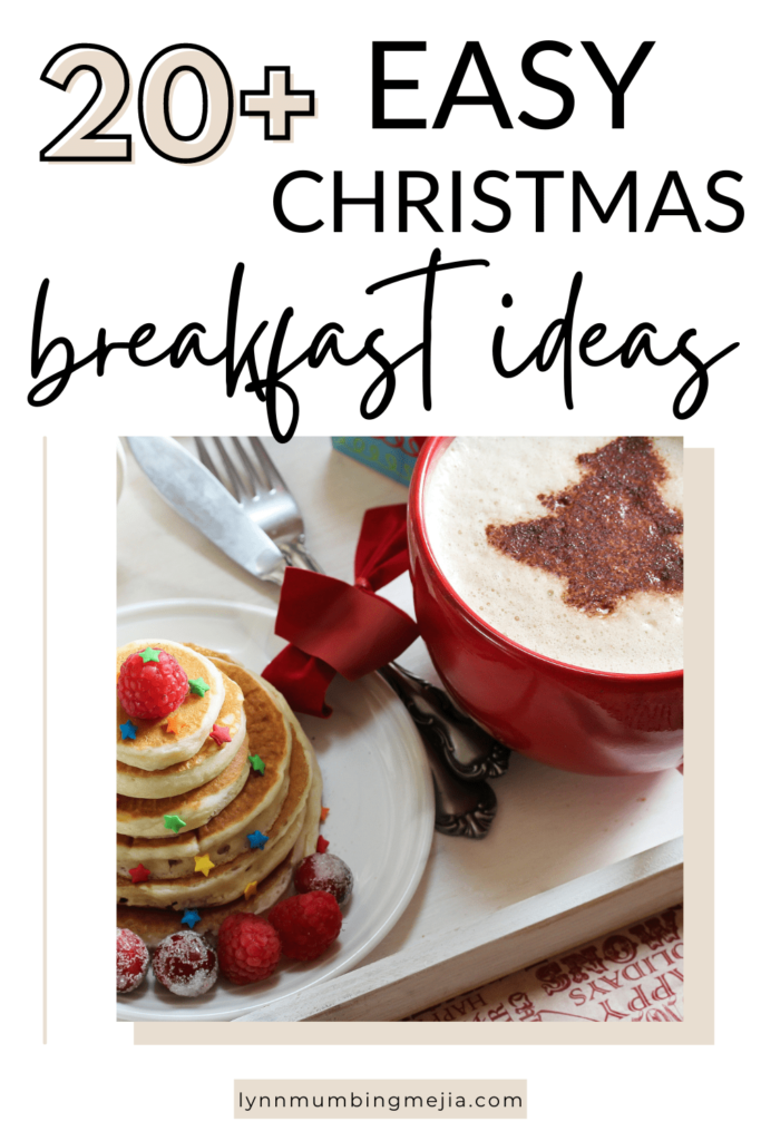 20+ Easy Christmas Breakfast Ideas - Pin 1