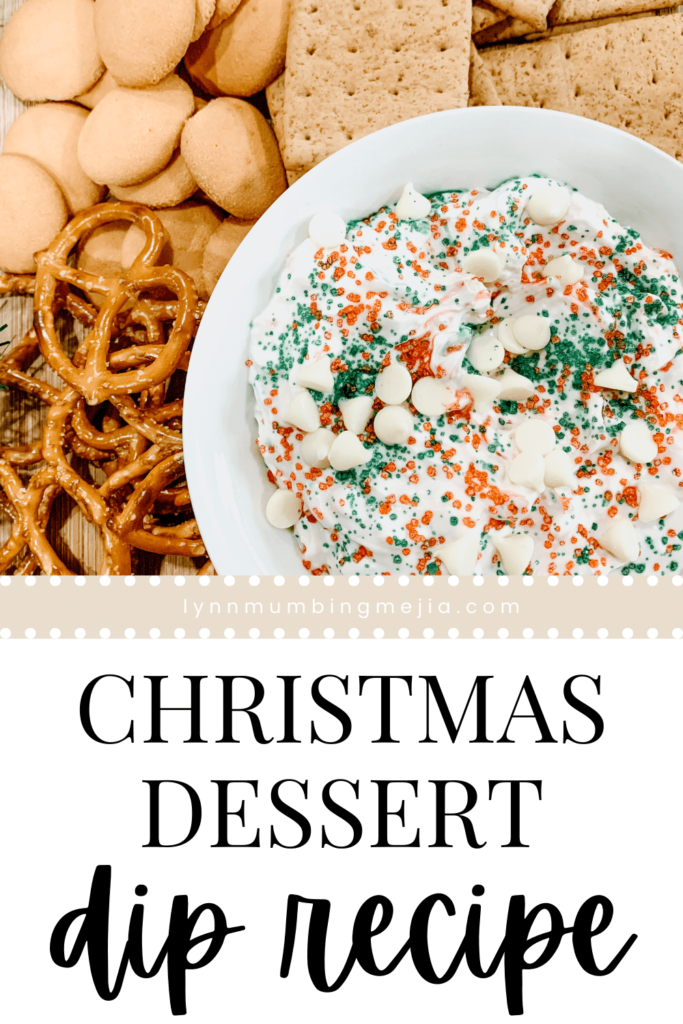 Christmas Dessert Dip- Pin 1