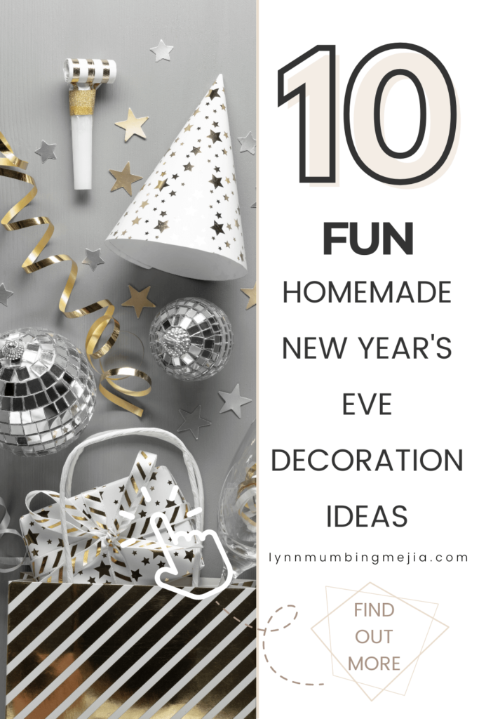 10 Fun Homemade New Year's Eve Decoration Ideas - Pin 2