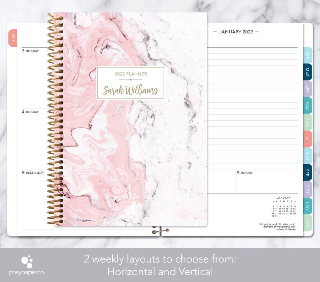 18 Girly Etsy Planners to buy for the New Year - 10